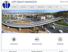 Tablet Screenshot of hititinsaatmadencilik.com.tr